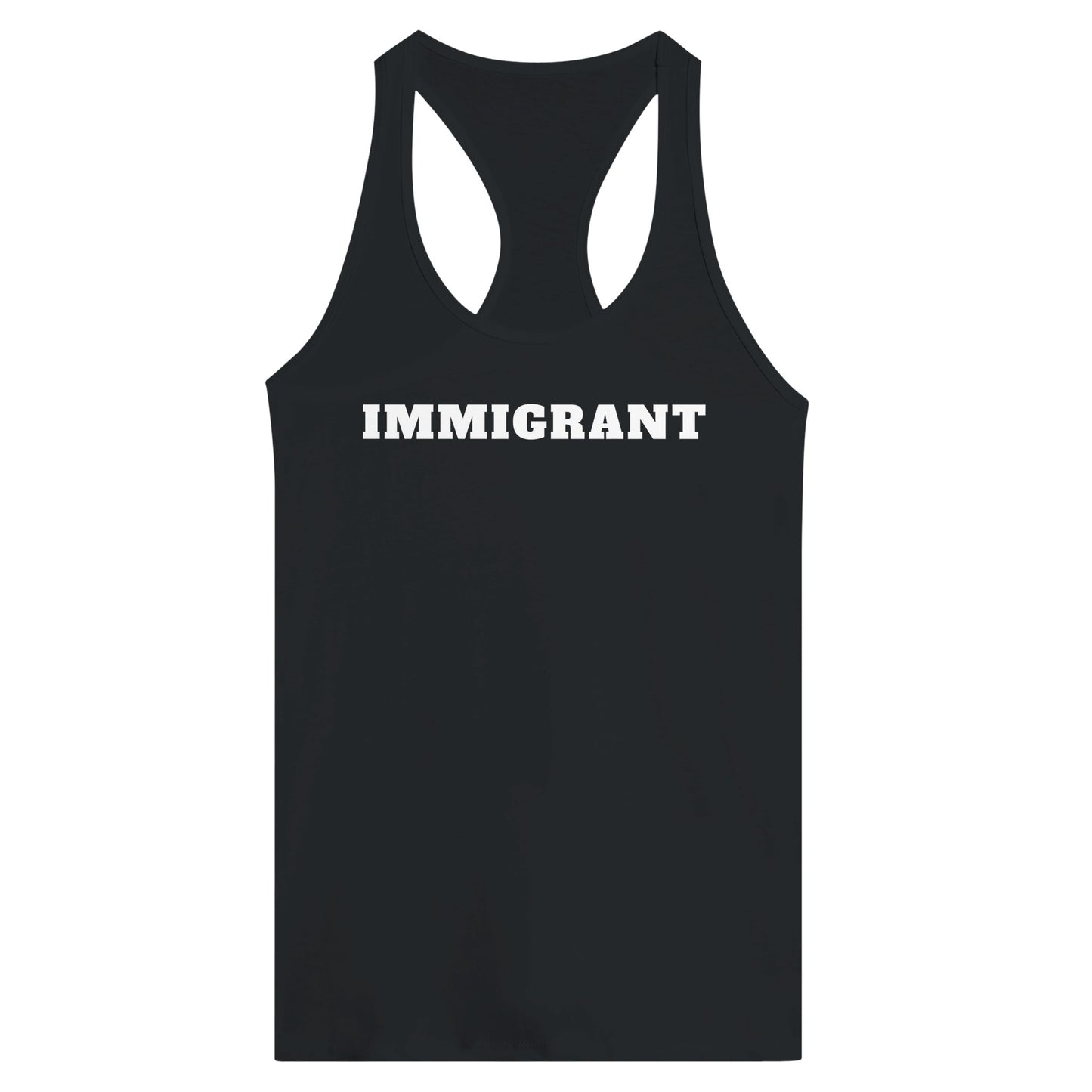 Immigrant-Womens Ideal Racerback Tank