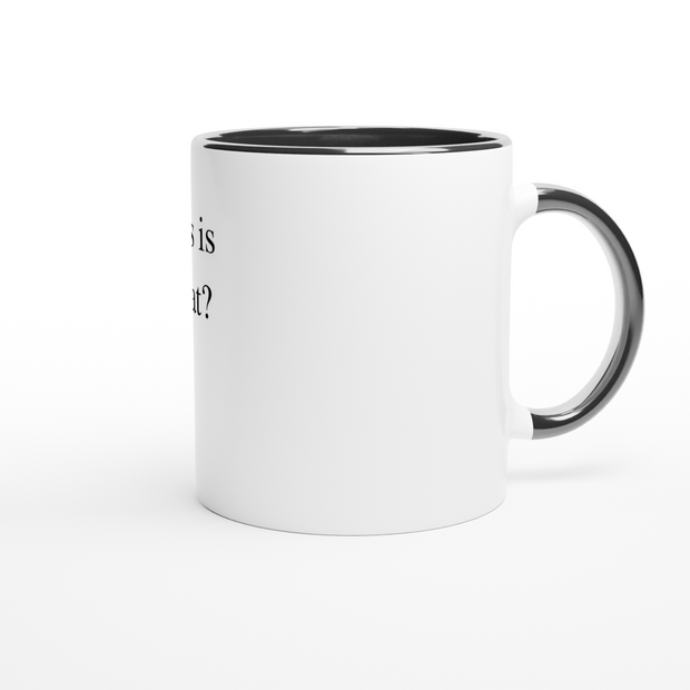 Custom 11oz Ceramic Mug – gift-ready packaging with Pablo Cain design