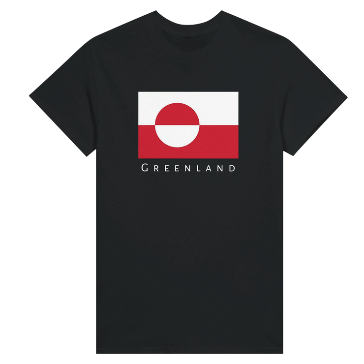 Greenland flag women's tops