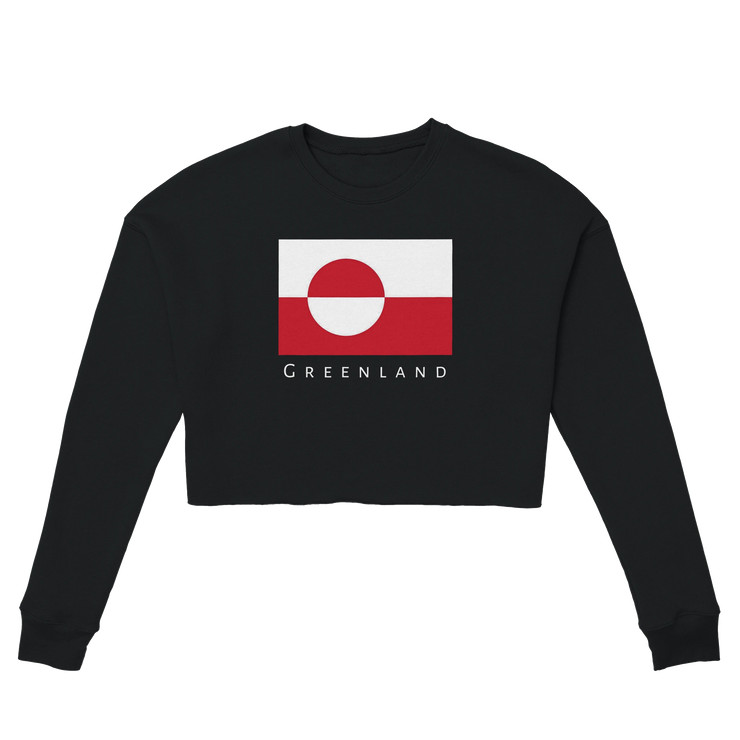 Greenland flag women's tops