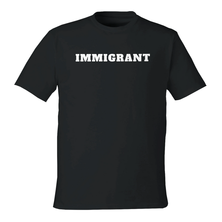 immigrant unisex tees and hoodies
