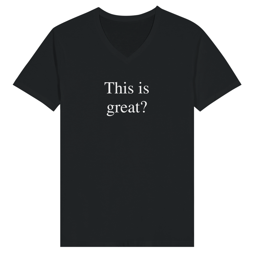 This is great? Unisex Tees and Tanks