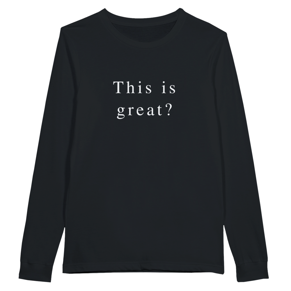 This is great? Unisex Tees and Tanks