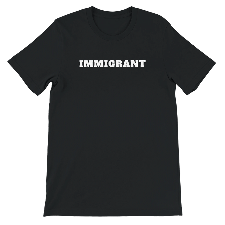 immigrant unisex tees and hoodies