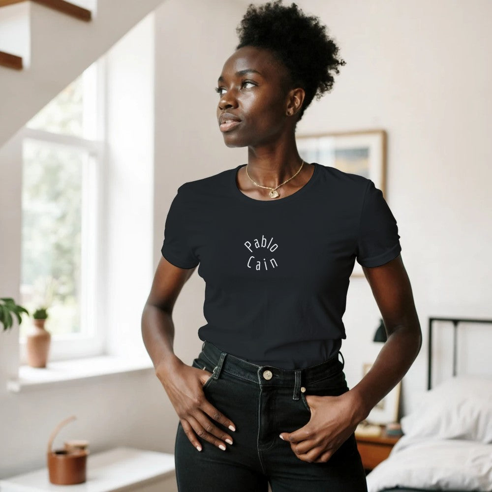 Pablo Cain Oval Women's T-Shirts and Tank Tops